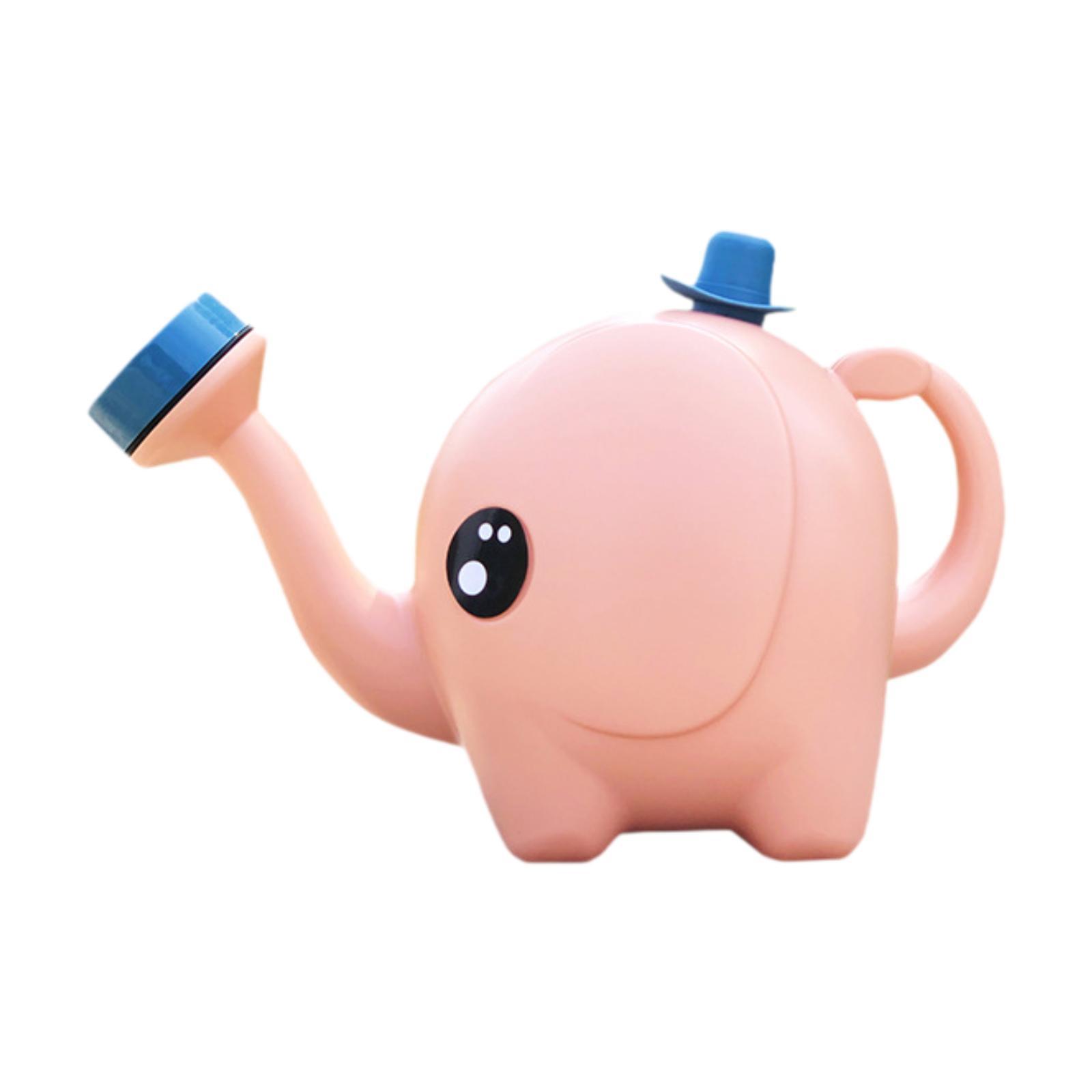 Cartoon Watering Pot 2.5L Elephant Watering Can for Patio Flowerpots Plants оранжевый