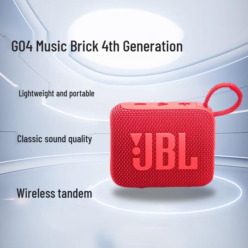 JBL GO4 Portable Bluetooth Speaker