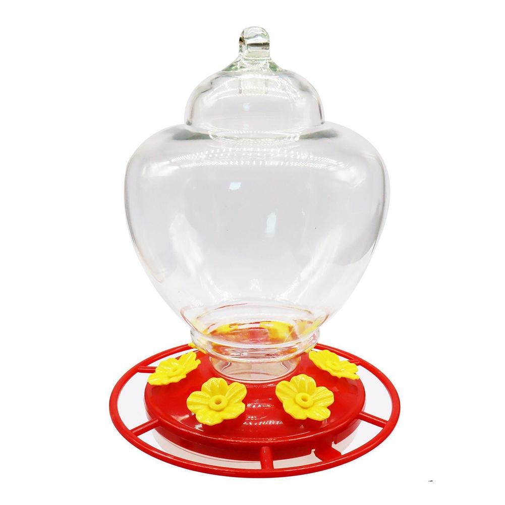 

Раскрашенная бутылка для кормушки для птиц, подвесной крючок для сада, цветок, кормушка для колибри, поилка, диспенсер, чашка, миски, товары для животных прозрачный