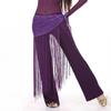 Highlight Tassel Waist Chain New Practice Dress Set Hip Scarf Tassel Indian Dance Costume Performance Dress Set Three Piece Set