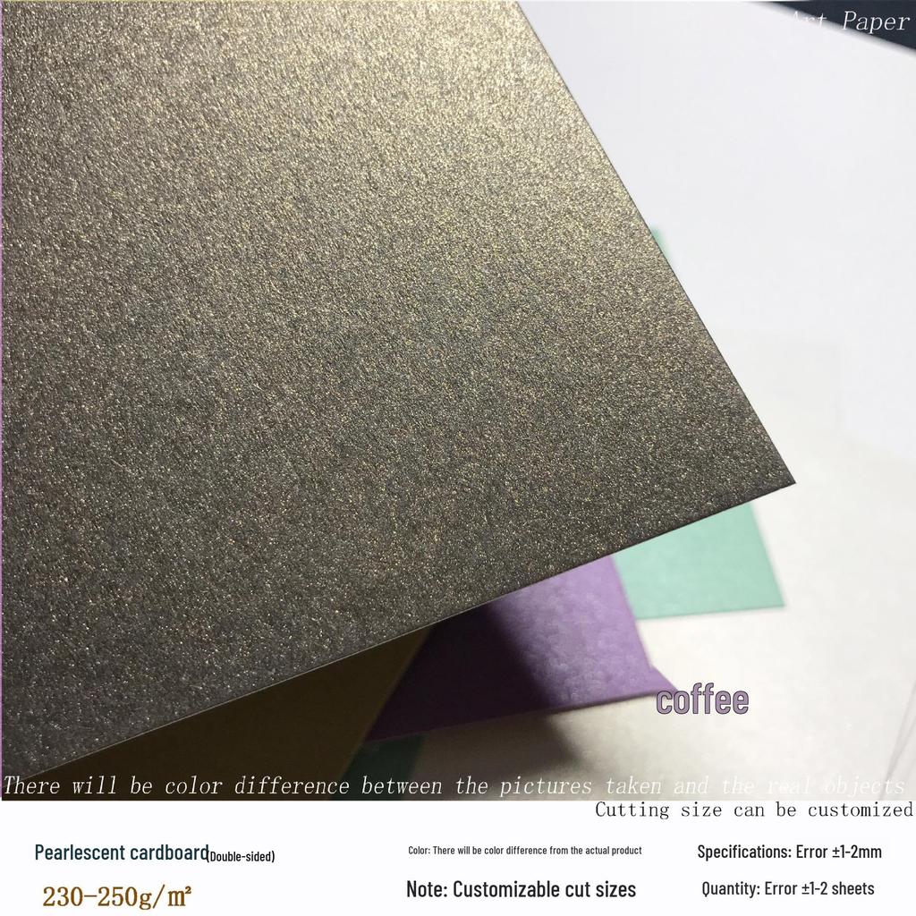 A6 Double-sided Pearl Cardstock - 250g, Blank Postcard for Handwritten Greetings, Flower Bouquet Design