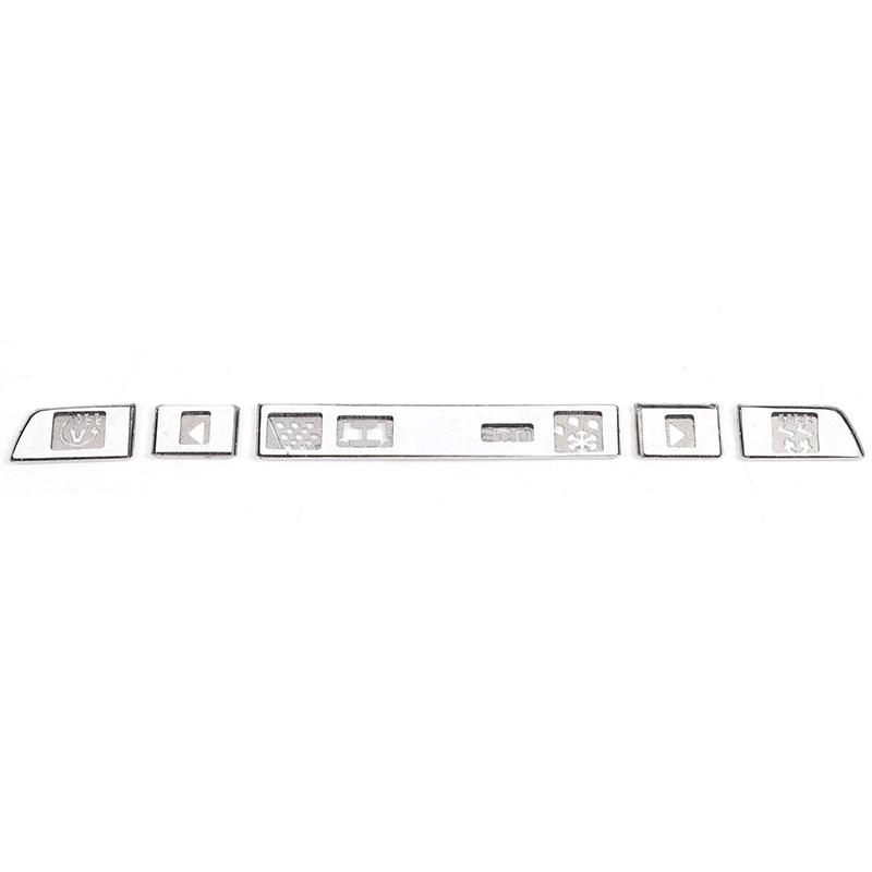 Stainless Steel For Jaguar F-PACE XF XFL XE XEL 2018-2020 Car Driving Mode Button Stickers Car Interior Accessories