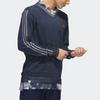 Adidas Golf Three Stripe Long Sleeve V-Neck Sweater Men Sweater Navy-Blue HT0019