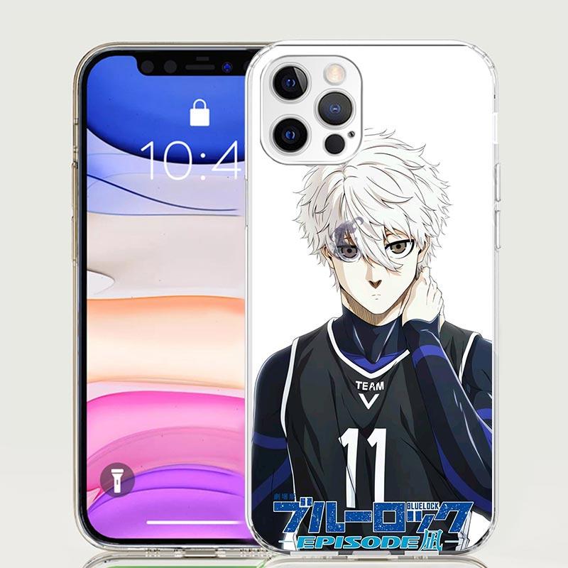 Blue Lock Nagi Seishiro Handyhülle für Apple iPhone 17 Air 16 15 Plus 14 + 13 Mini 12 11 Pro Max 7 8 SE 16Max Weiche Schale Cover C