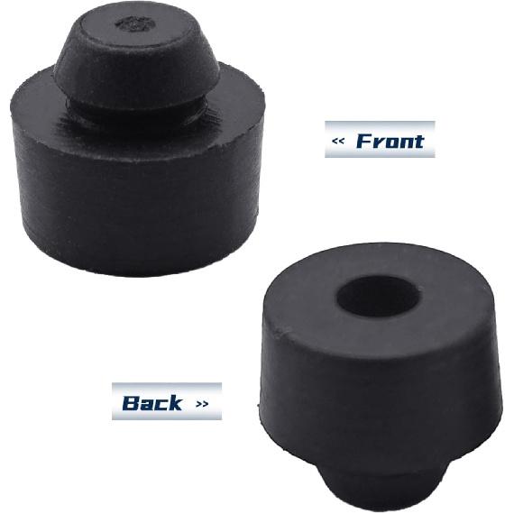 4Pcs Tailgate Stop Cushion Fit for Tacoma 2005-2021 Tundra 2000-2021 Replace 90541-11015