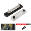 5 Post Power Distribution Block Bus Bar 100A 48V Marine Bus Bar, Automobile Battery Terminals Distribution Block