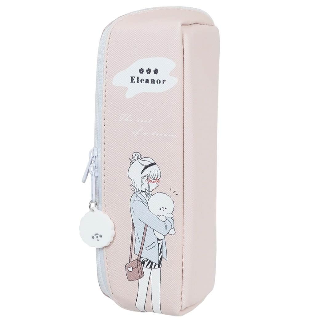 

Kamio Japan Pencil Case Pen LIKE Pattern New School [Turn-Open Case] Ulzzang/Houndstooth