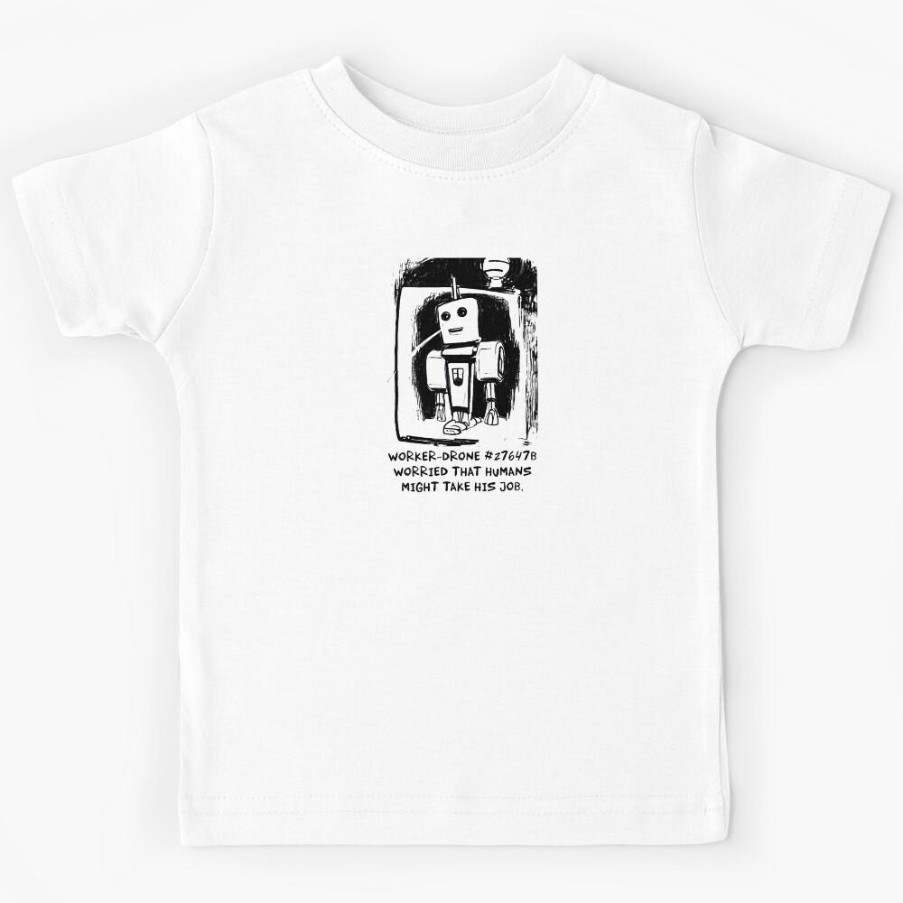 Paranoid Android - Worker Drone #27647b Kids T-Shirt 120