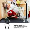 Dog Cat Grooming Loop Adjustable Double Noose Ropes for Pet Table Arm Bath Tub