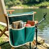 Wear-resistant Camping Chair Organizer Side Pockets Multi-pocket Tool Bag  Outdoor Use