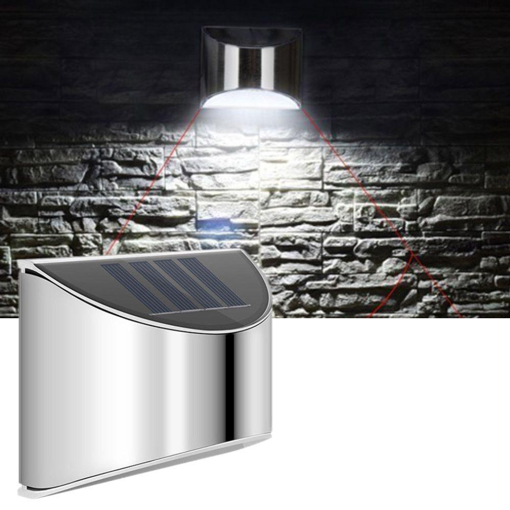 Modern Led Security Lamp Solar-powered Durable Fashionable For Courtyard Use Floodlight
