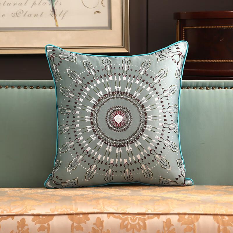 Yongguang New Chinese Style Embroidered Throw Pillow