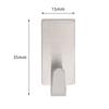 1/10PCS Stainless Steel Hooks Self-Adhesive Kitchen Wall Hook Rust-proof Bathroom Towel Hanger Waterproof Storage Hanging Holder