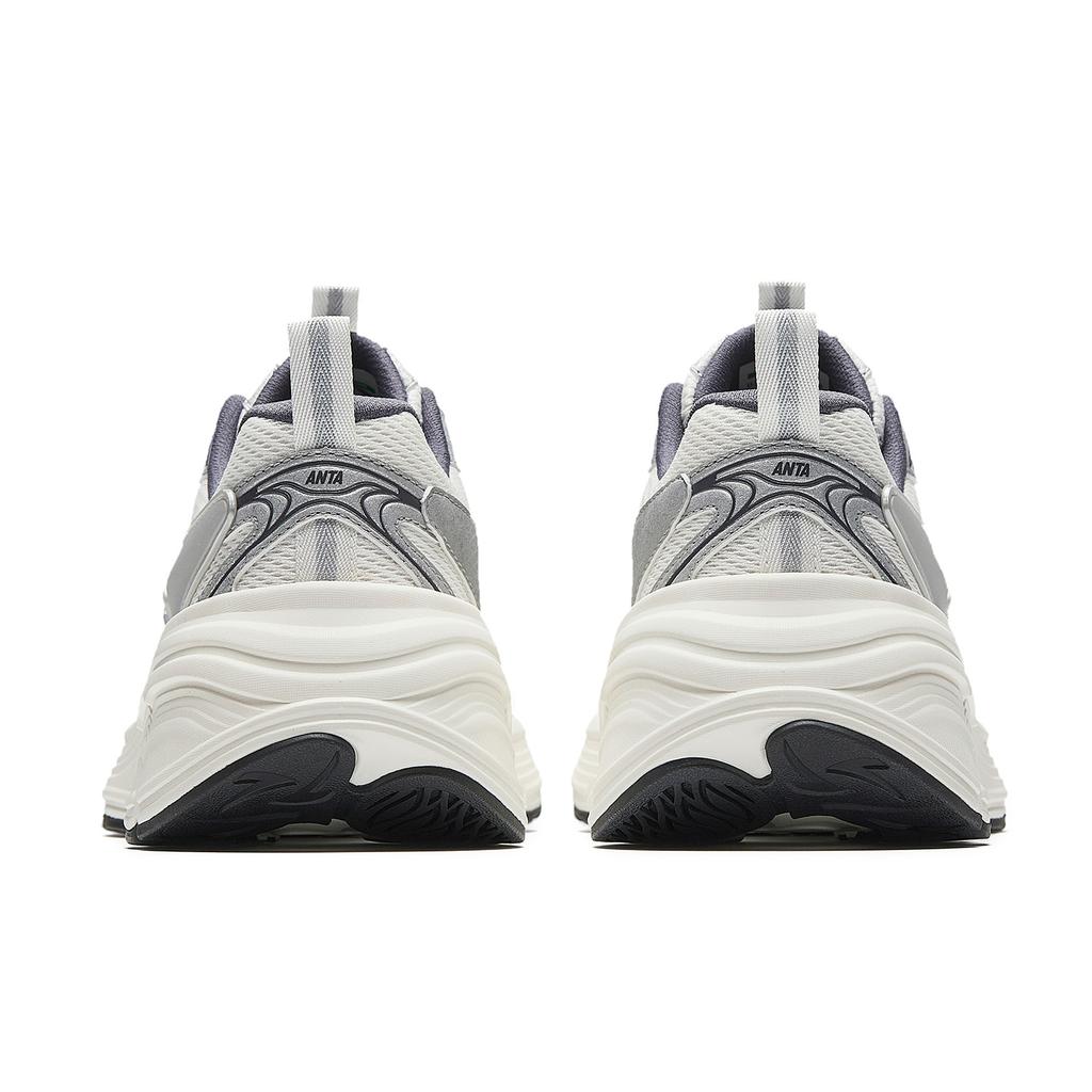 Anta AT959 Low top Running Shoes Men's White Silver Gray 912615501Q-1