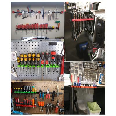 Multifunktionaler Schraubendreher-Organizer, Schraubenschlüssel-Organizer, Handwerkzeughalter-Regal für Werkstatt, Garage und Heimwerker