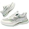 Warrior Men's Sports Shoes Winter 2025 New Mesh Running Shoes Lightweight Casual Shoes Light Green 40