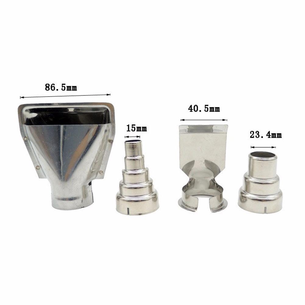 Nozzle AirGun Tools Hot Airgun Nozzles Portable Stainless Steel