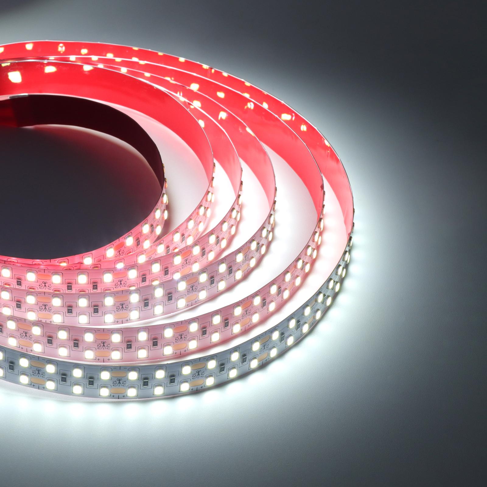 

Сверхяркая светодиодная лента 12В 24В 2835 240 светодиодов/м IP21 IP67 водонепроницаемая 3000К 4000К 6000К гибкая лента светодиодная лента IP21 No Waterproof&DC 12V&5m белый