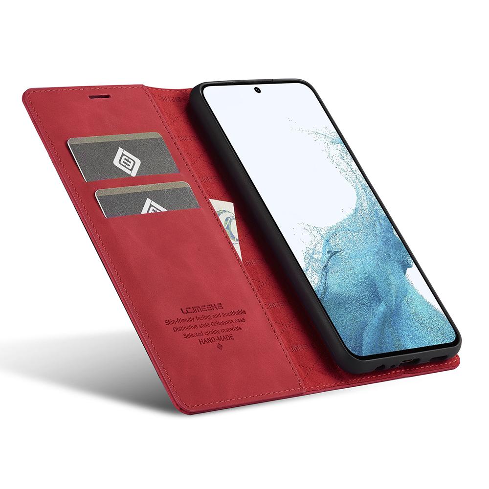 LC.IMEEKE Etui Portfel ze Skóry Mikrofibry Pokrowiec na Telefon dla Samsung Galaxy A17 5G/A17 4G