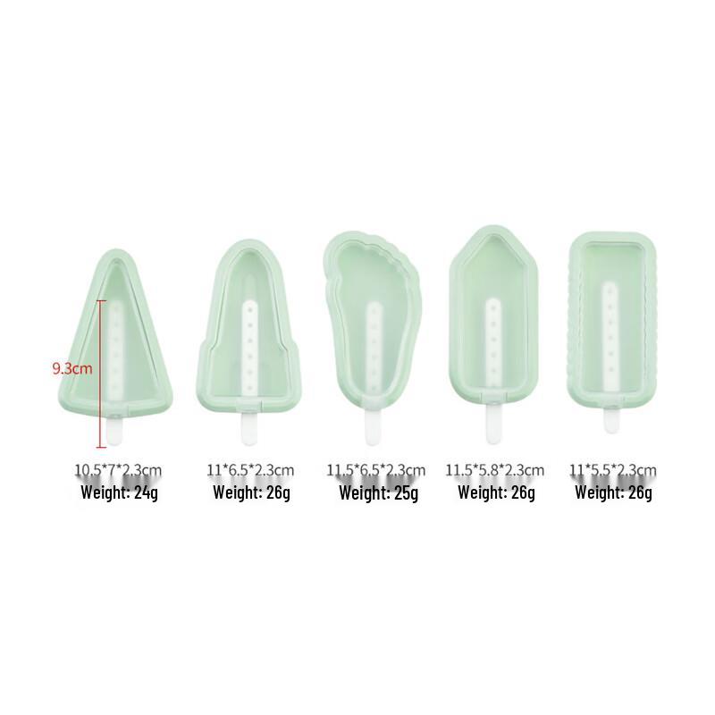 DIY Silicone Ice Cream & Popsicle Mold Set