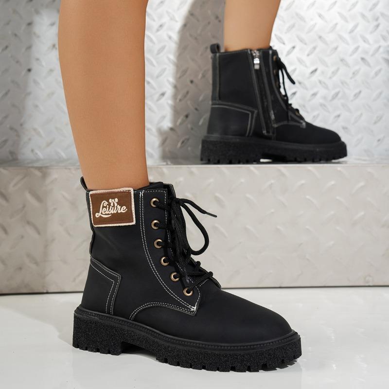 Fashion 2025 Spring and Autumn New Socks and Boots Versatile British Style Motorcycle Booties