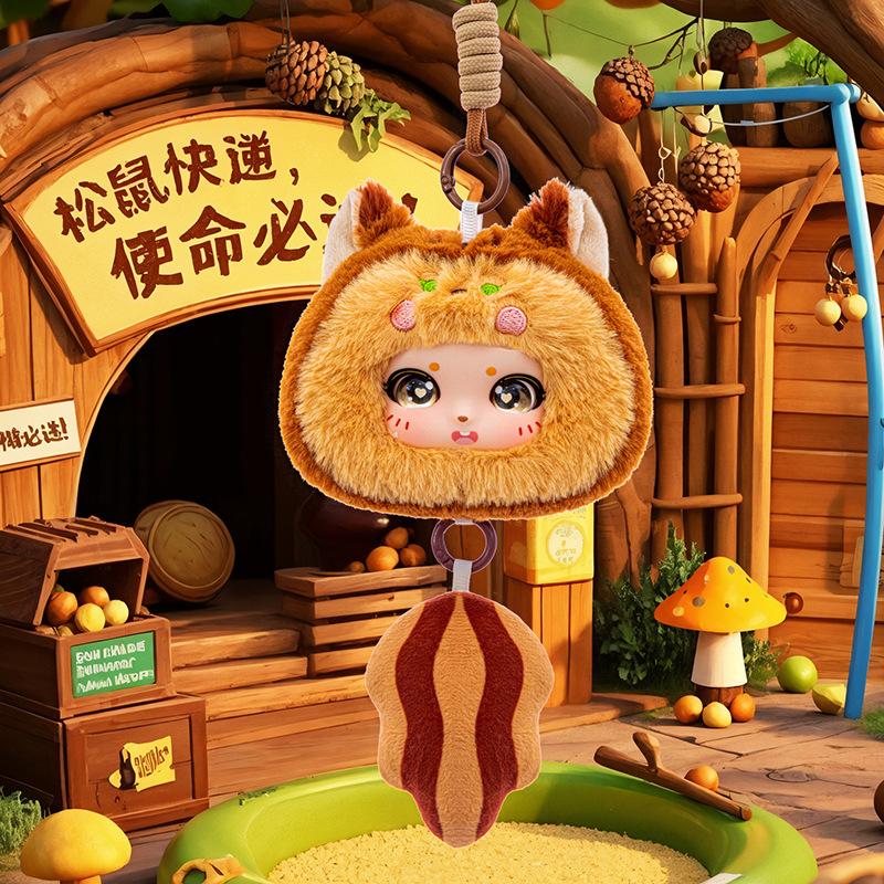 

Милые липкие шарики Тигр Животное Плюшевая игрушка Модные игрушки Украшения Овца Кролик Подвеска для рюкзака Лиса Кукла 15cm【0.11kg】