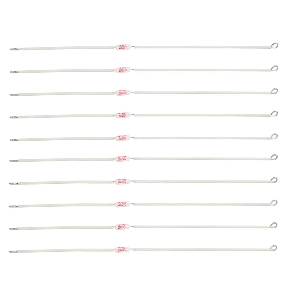 

10PCs Ceramic Fuse Electrical Accessory Industrial Parts Wiring Terminal Block 250V 20A