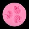 3D Pumpkin Fondant Molds Silicone Cake Mold Moulds SugarCraft Chocolate Moulds Bakeware Fimo Tools