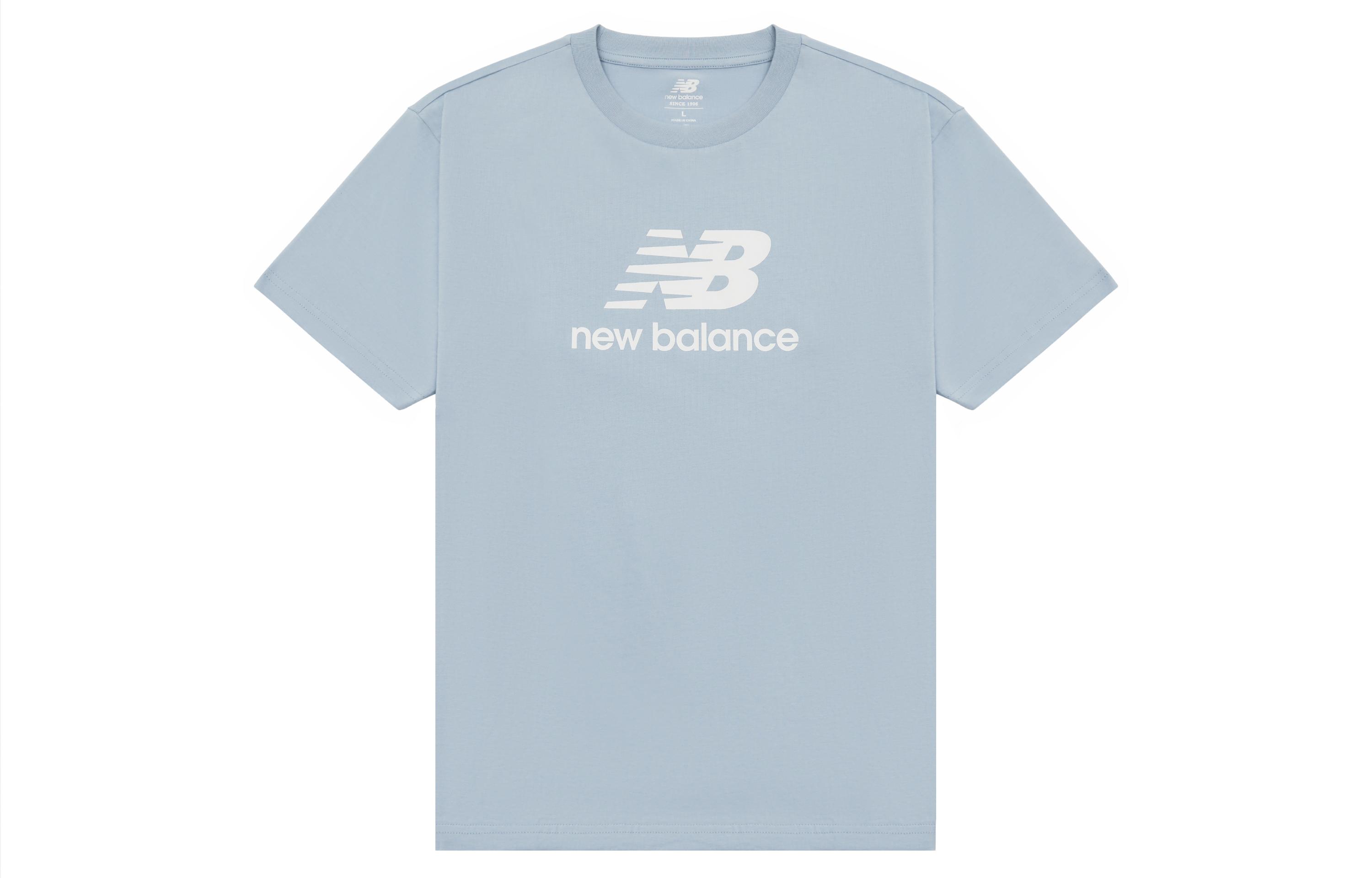 New Balance SS23 T Shirt Unisex Light Blue AMT31541-LAY XL