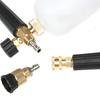 2Pcs Brass Connector Washing Adapter 1/4" Female Quick Connection With M14*1.5