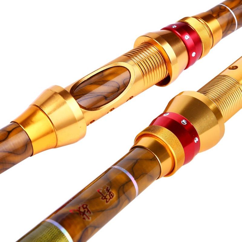 SOUGAYILANG 1.8-3.6M Telescopic Fishing Rod Carbon Fiber Fishing Spinning Fishing Pole Fishing Tool
