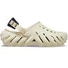 Crocs Echo Clog Bone Black Unisex Sneakers Cream 207937-2YJ