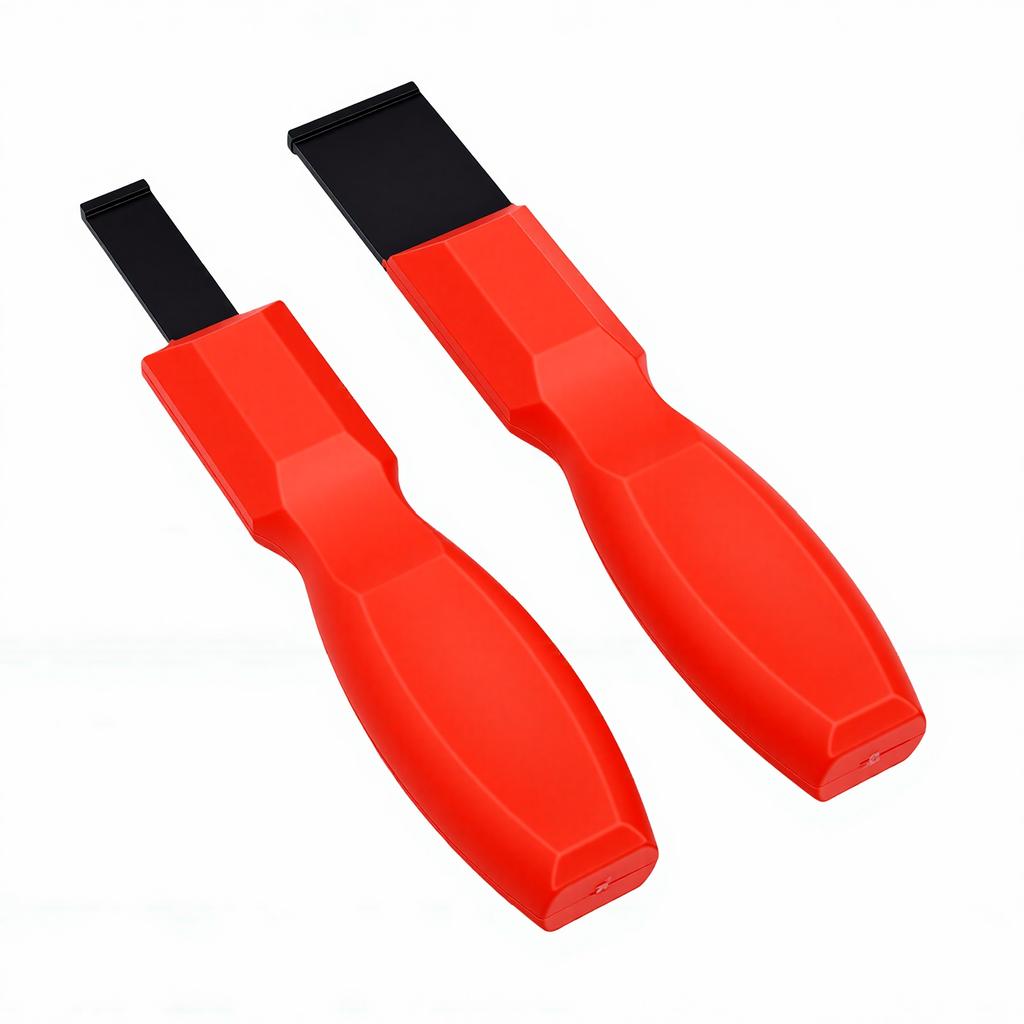 2Pcs Carbide Scraper Set 1 1 4in 5 8in Super Hard Gasket for Metal Automotive Cleaning