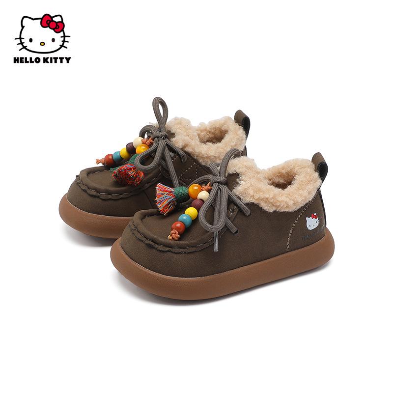 

Nomadic Style Winter Toddler Shoes: Girls Plus Velvet Cotton Ankle Boots Size 31 армія зелений колір