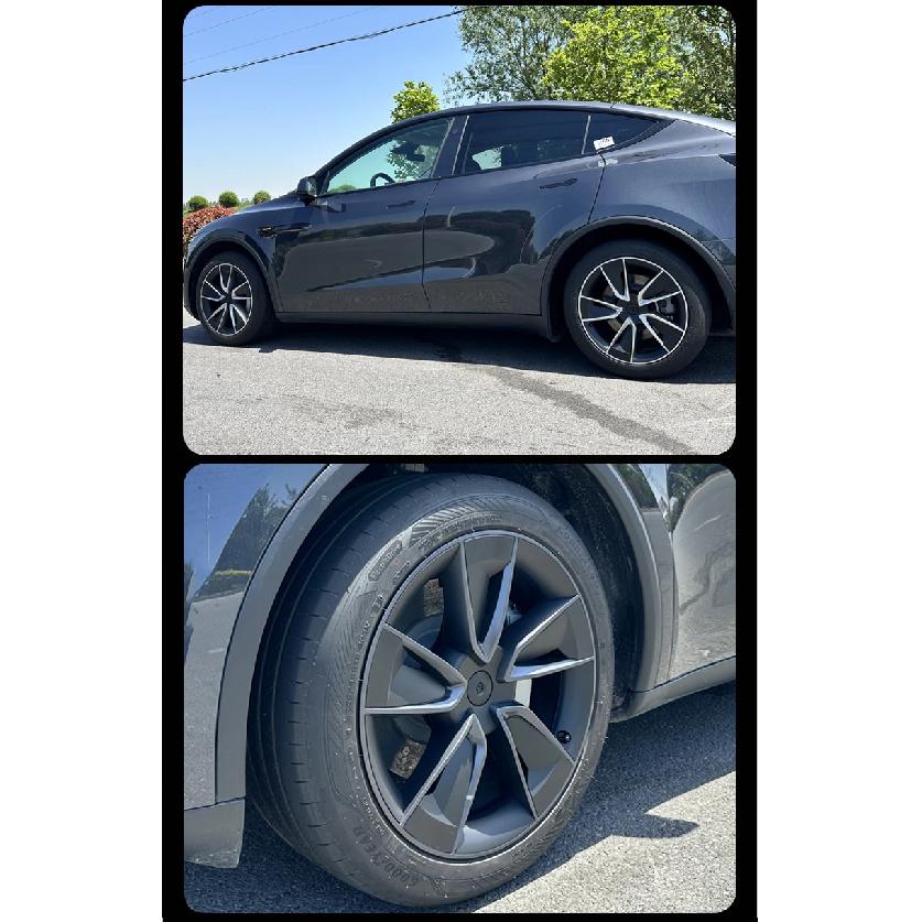 4PCS Hub Cap Car For Tesla Model Y Juniper 19 Inch Wheel Cap Replacement Automobile Wheel Hubcap Full Rim Cover Accessories 2026