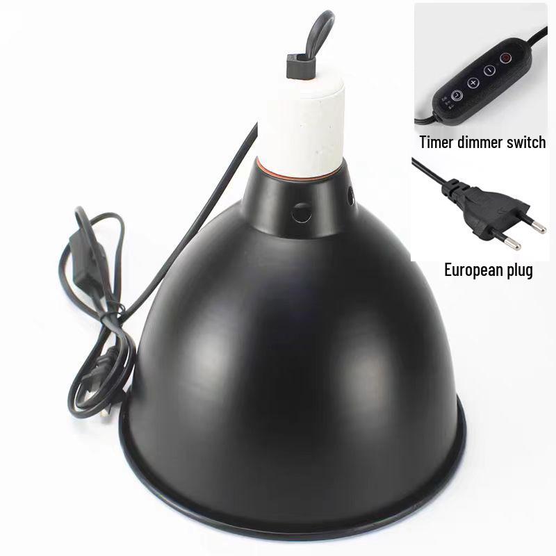 Turtle Basking Reptile Lamp: Adjustable Heat-Resistant Sun Lamp Cover with Focused Light and Heat Control