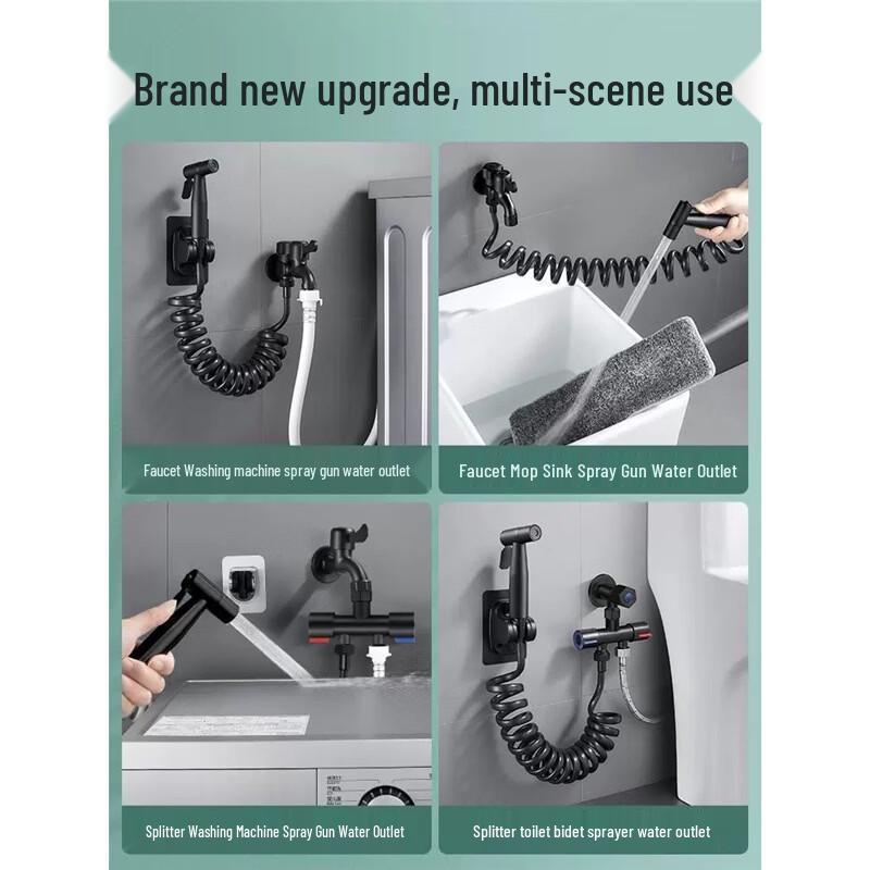High-Pressure Handheld Bidet Sprayer Set