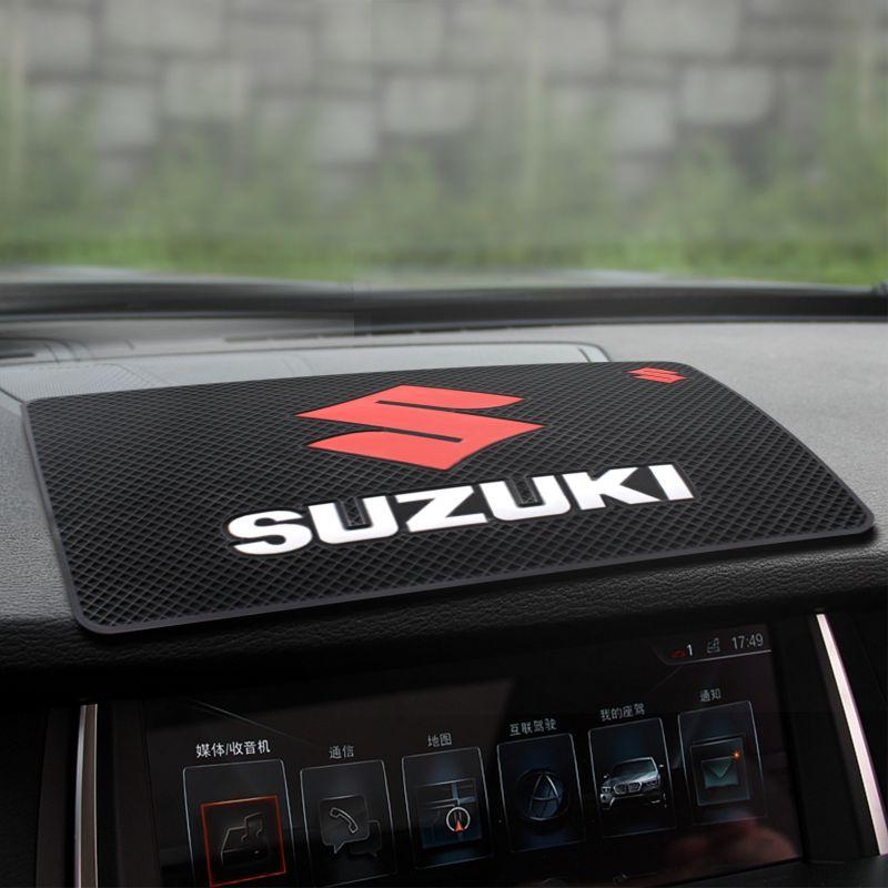 Car Non Slip Mat Sticky Anti PVC For Suzuki JIMNY Grand vitara Sx4 swift Alto Auto Dashboard Phone Sunglasses Holder Pads
