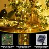 2M 20 LED Green Leaf String Light Garden Lights New Year Decorations String Lamp Wedding Thanksgiving Christmas Decoration