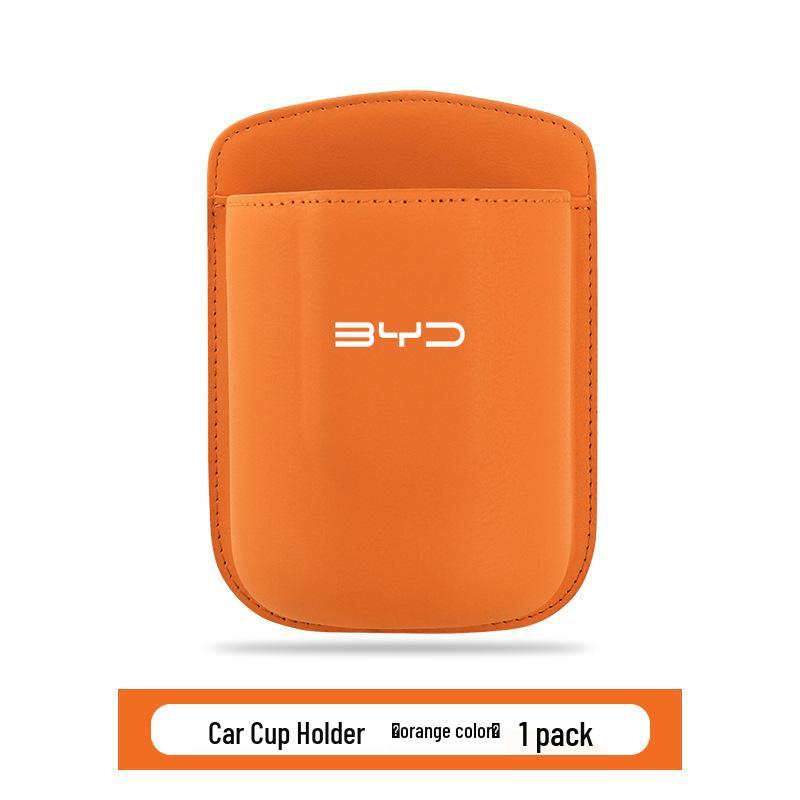 BYD Car Cup Holder: Compatible with Seagull, Song Plus/Pro, Han, Dolphin, Qin - Drink & Phone Storage Bag