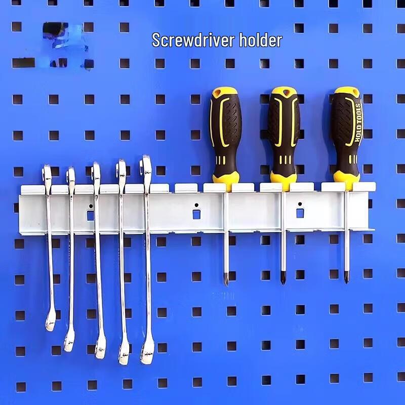 Jundingying Tool Storage Pegboard System with Black Holders