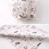 Cotton Linen Drawstring Bag Cute Cartoon Pattern Animal Plant Printed Pouch Dustproof Storage Bag Gift Packaging Bags