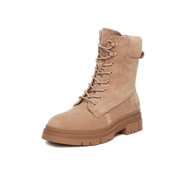 DeeZee HX22002-31 Beige Ankle Boots