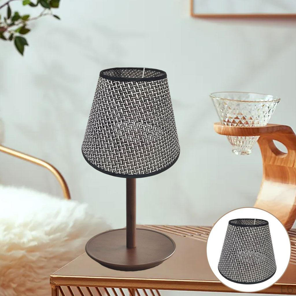 Rattan Woven Lamp Shade Weaving Hanging Light Cover