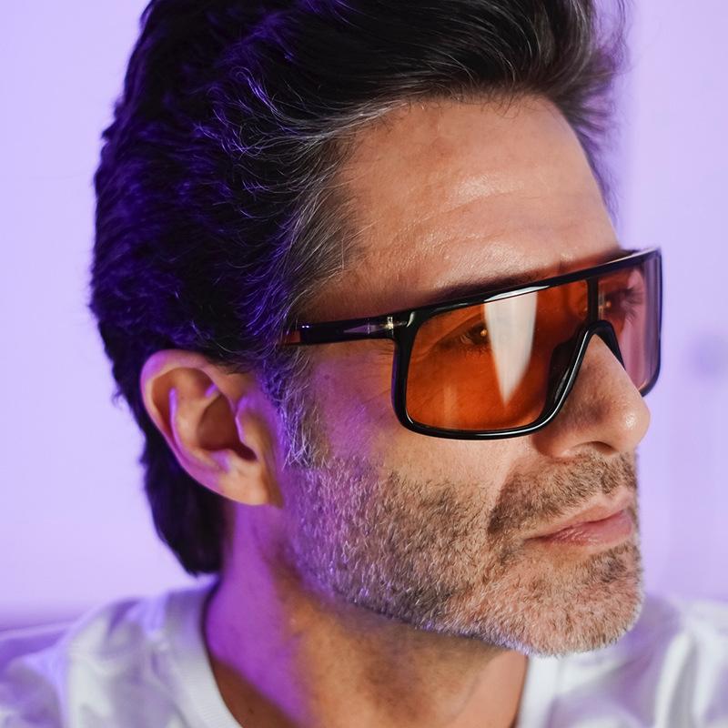 Punk Stylish Sun Glasses Women Outdoor Activity Wind Proof Sunglasses for Men Bicycling Fishing Man Sun Glass