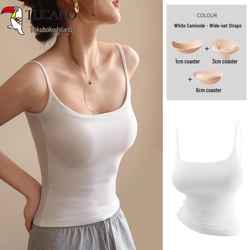 Women's Summer Padded Camisole Vest