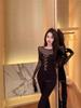 2026 Women's Mesh Patchwork Slimming Knit Top