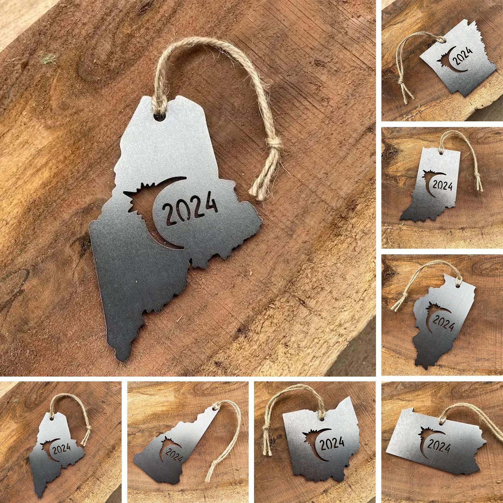 

Total Solar Pendant Commemorative Metal Jewelry