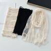 Long Sunscreen Lace Shawl Breathable Shawl Headscarf Elegant Lace Scarf  for Women