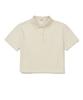 Clove [26Sm Clove] Waffle Polo T-Shirt (Cream)